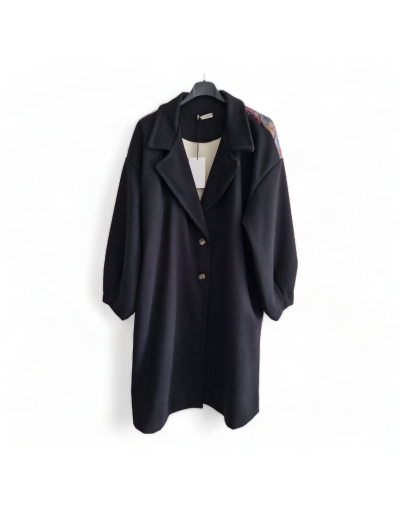 Veste d'os imprimé grande taille 48 50