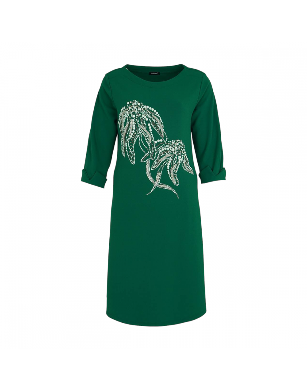 Robe perlée grande taille 46 48