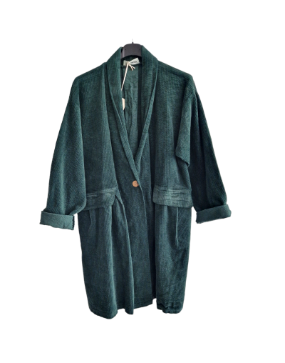 Veste en velours taille unique 46