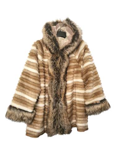 Manteau fausse fourrure taille unique 46
