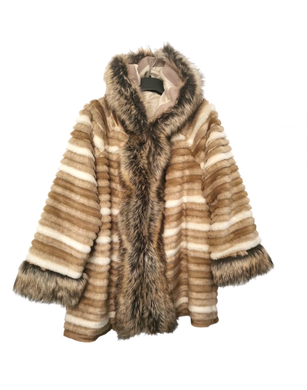 Manteau fausse fourrure taille unique 46