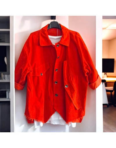 Veste en velours taille unique jusqu'au 46